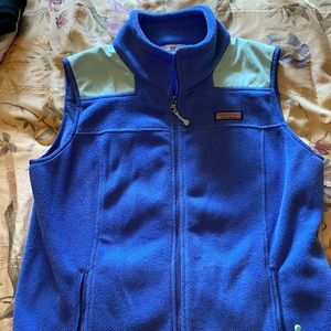 Vineyard Vines fleece vest.  Size large